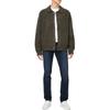 Calvin Klein Solid Color Polo Neck Comfortable Knitted Long Sleeve Jacket Men Jackets Brown J326675-PBX