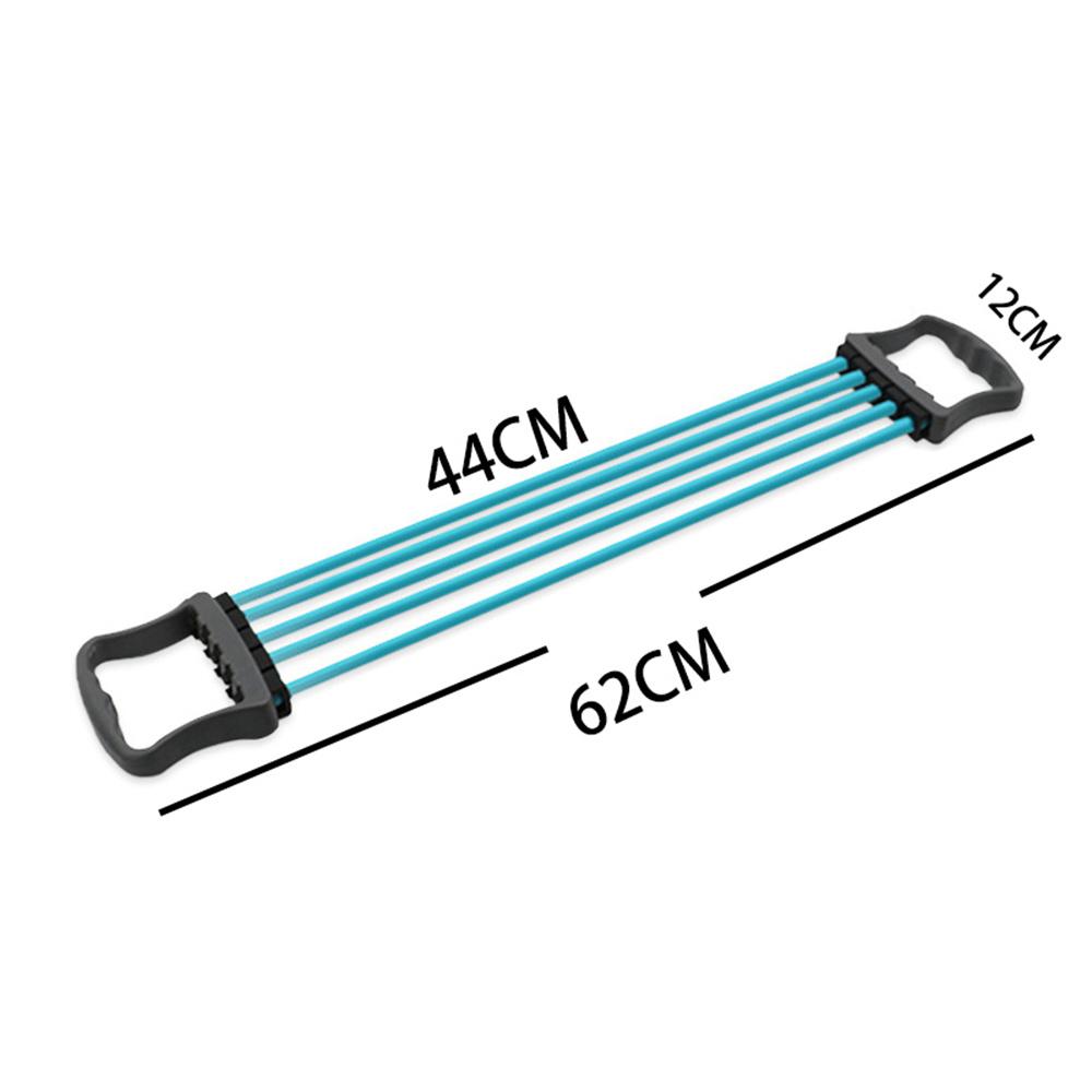 Blue Spring Rubber Chest Expander Pull Stretcher Muscle Training Resistance Band