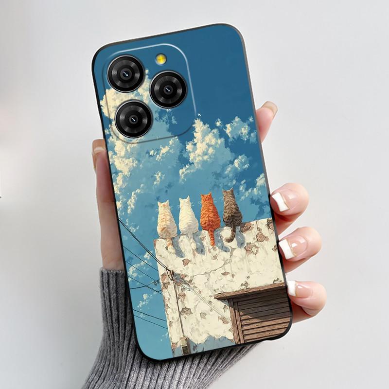 For Blackview Shark 9 5G Case Shark9 Luxury Fashion Silicone Shockproof Phone Back Cover For Black view Shark 9 Cases Shell Capa