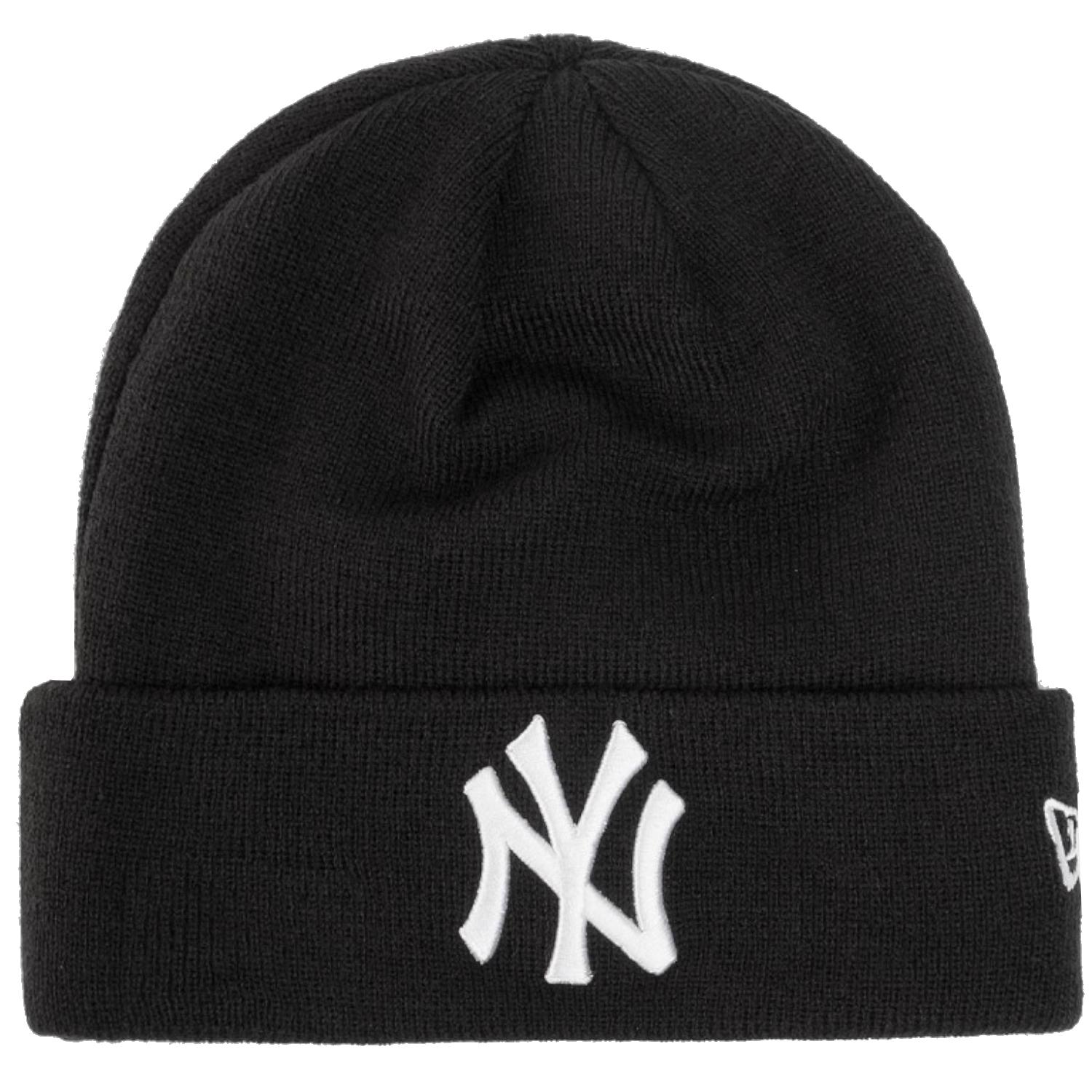New Era New York Yankees Cuff Hat 12122728, Homme, Casquettes, noir OSFM noir