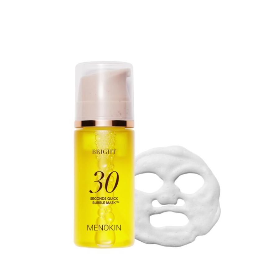 Menokin 30-секундная быстро подтягивающая пузырьковая маска Bright 95 мл 95ml