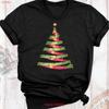 Christmas Light T Shirt Merry Tree Squad Party Funny Outfit Vintage Fashion Stretched Streetwear Soft Comfortable Casual
