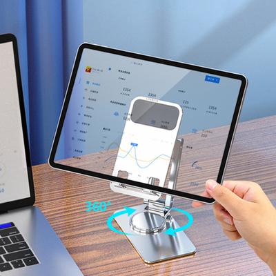 Telefon Tutucu Kaymaz Dönme Tabanı 360 Derece Destek Sabit Katlanır Masaüstü Tembel Taşınabilir Tablet Desteği