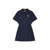 Original Series Fashion Comfortable Loose Woven Breathable Short Sleeve Dress Women Dresses F11W429302FDB