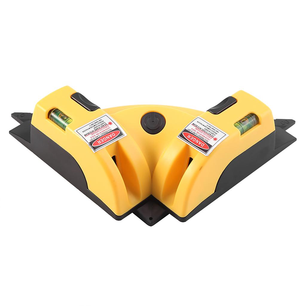 Right Angle 90 Degree Vertical Horizontal Laser Line Projection Level Alignment Layout Tool
