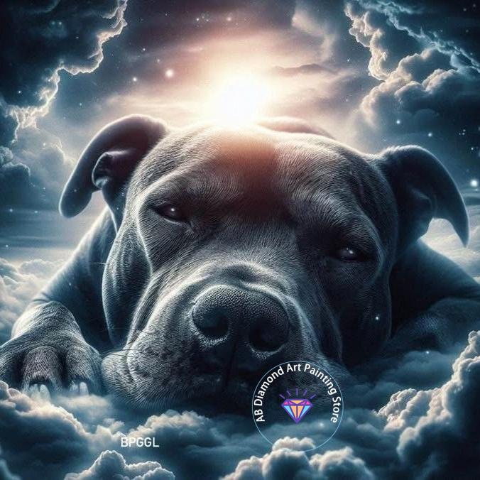 Cute French Bulldog Animal Diamond Painting Kit 5D DIY Dog Diamond Embroidery Cross Embroidery Handmade Art Gift Home Decoration