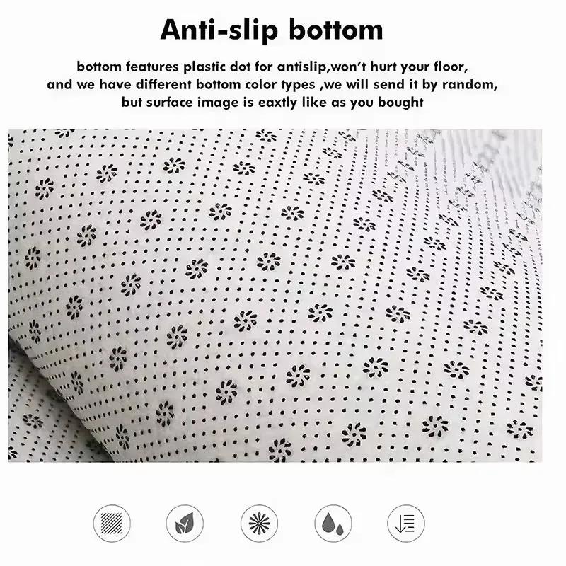 Cthulhu Tentacle Rug - Round Non-Slip Floor Mat for Bedroom & Living Room, Soft Flannel with Intricate Octopus Design Home Decor