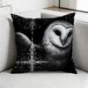 DDeftones Pillow Case Antidustmite Pillowcase Invisible zipper silky short plush Sofa cushion cover