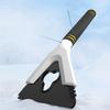 Car Snow Removal Shovel Car Snow Wiper Snow Clearing Glass Defrost Defrosting Ice Shovel Winter Tools Adjustable Snow Shovel