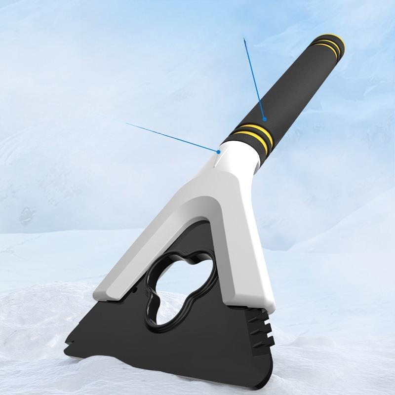 Car Snow Removal Shovel Car Snow Wiper Snow Clearing Glass Defrost Defrosting Ice Shovel Winter Tools Adjustable Snow Shovel