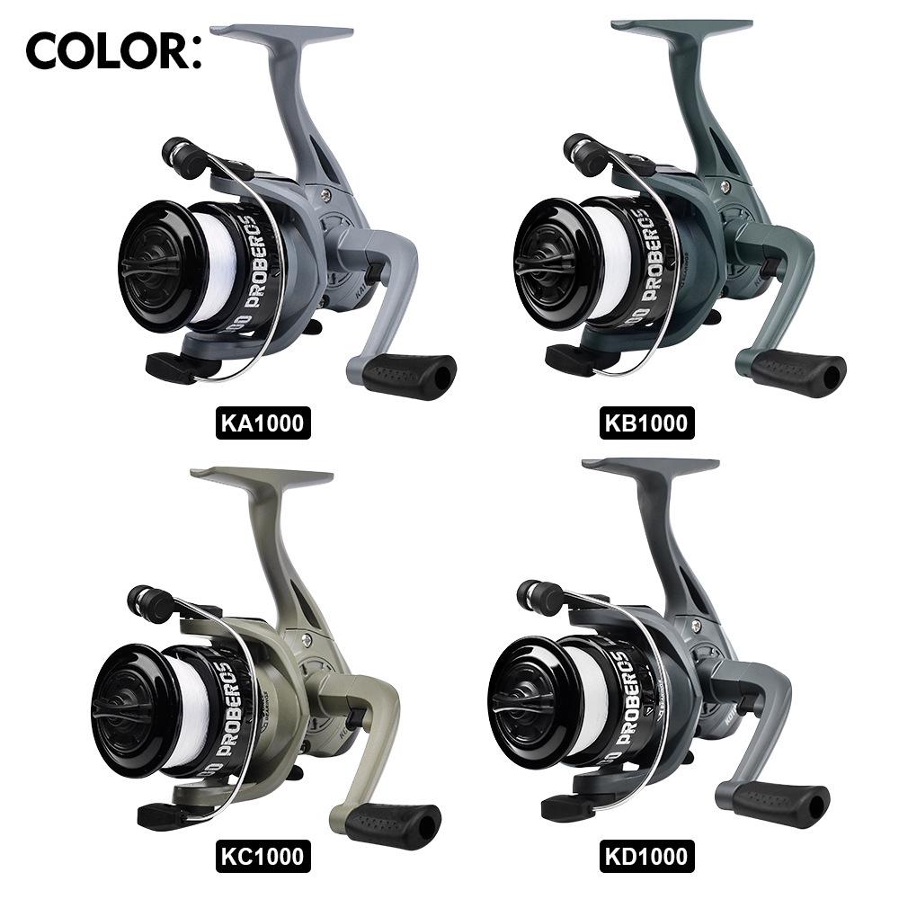 Ultralight 1000 Series Lure Spinning Reel for Beginners - Ideal for Sea Fishing