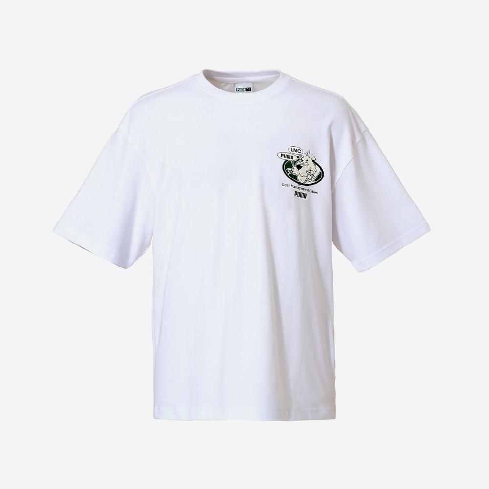 

Футболка с маленьким логотипом Puma PUMaxLMC PKI94006801 Puma White