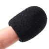 Set of 5 Microphone Sponges, Loudspeaker Noise Reduction Microphone Sponges, Headset Intercom Microphone Windscreen Covers, 12mm Inner Diameter, High-
