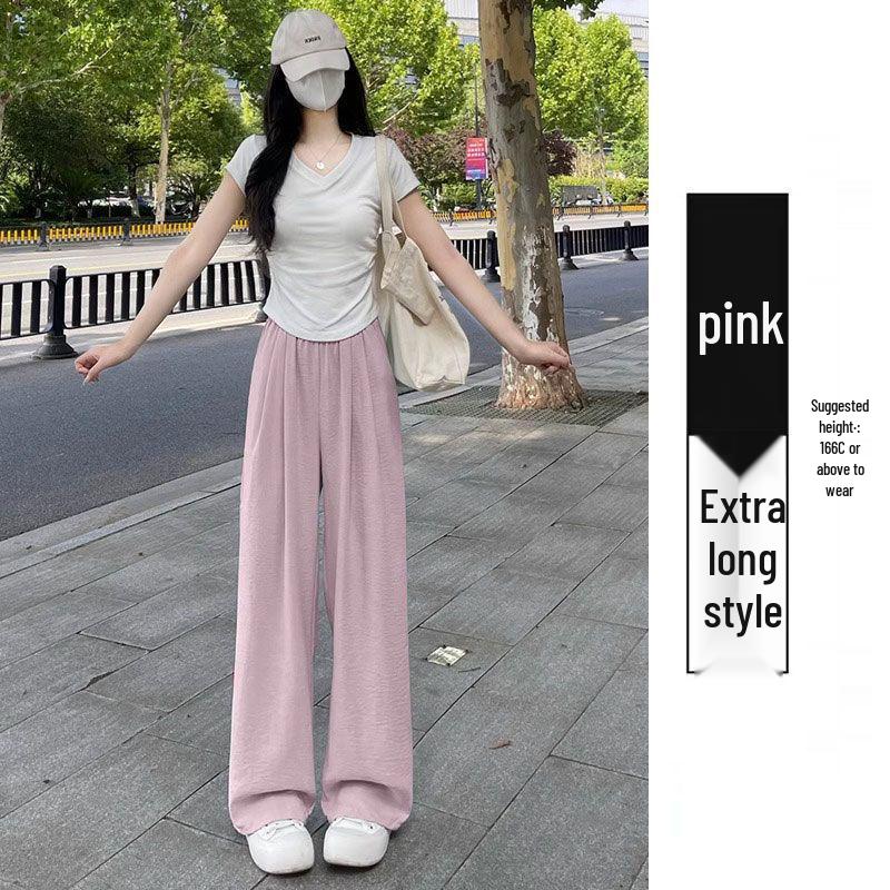 2025 Damen High Waist Locker Yamamoto Milchpuff Weitbein Sporthose