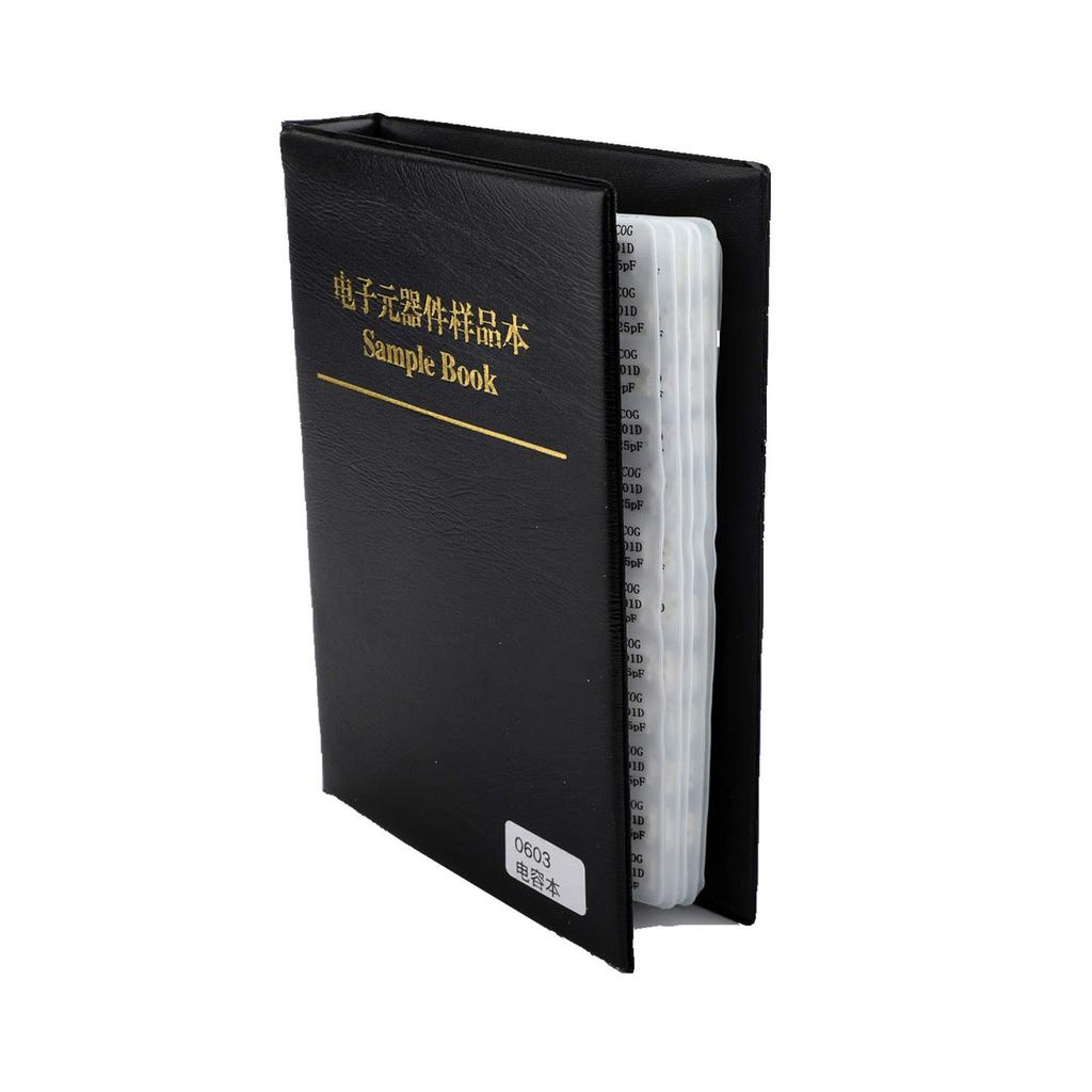 Bruce & Shark SMD0603 Capacitors Sample Bookbook 90 Values * 50pcs = 4500pcs Capacitor Kit SMD Chip SMT Resistor