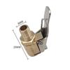Tire Pump Nozzle Car Iatable Quick Connector Air Pump Thread Nozzle Car Tire Inflator Compressor Deflated Valve Adapter