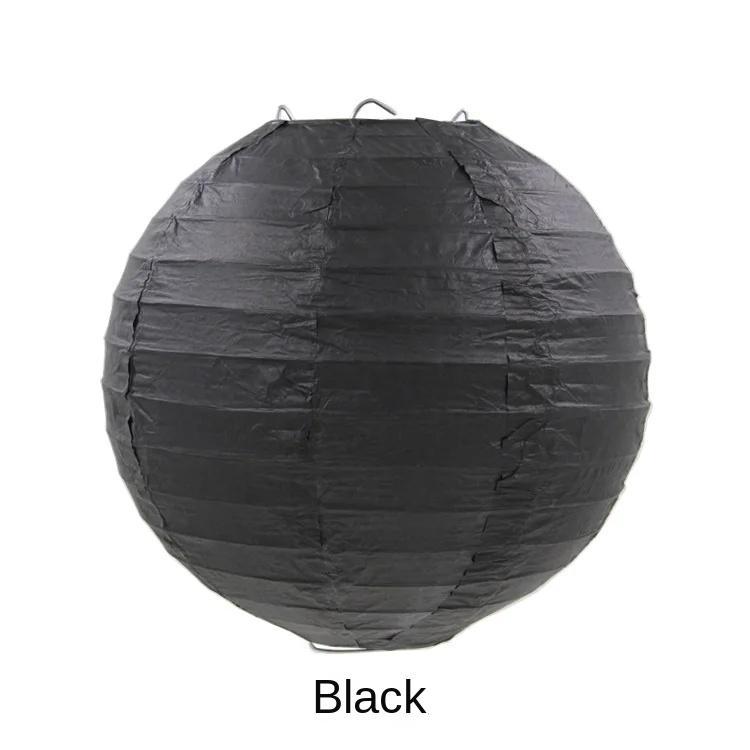 4/6/8/10/12/14/16inch Chinese Paper Ball Lampion Hanging White Wedding Decoration Paper Lanterns Lampshade Birthday Party Decor