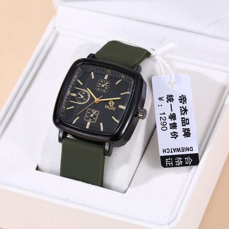 Stable And High-Value Test Watch Shows White, Advanced Sense, Niche Design, Square Unisex