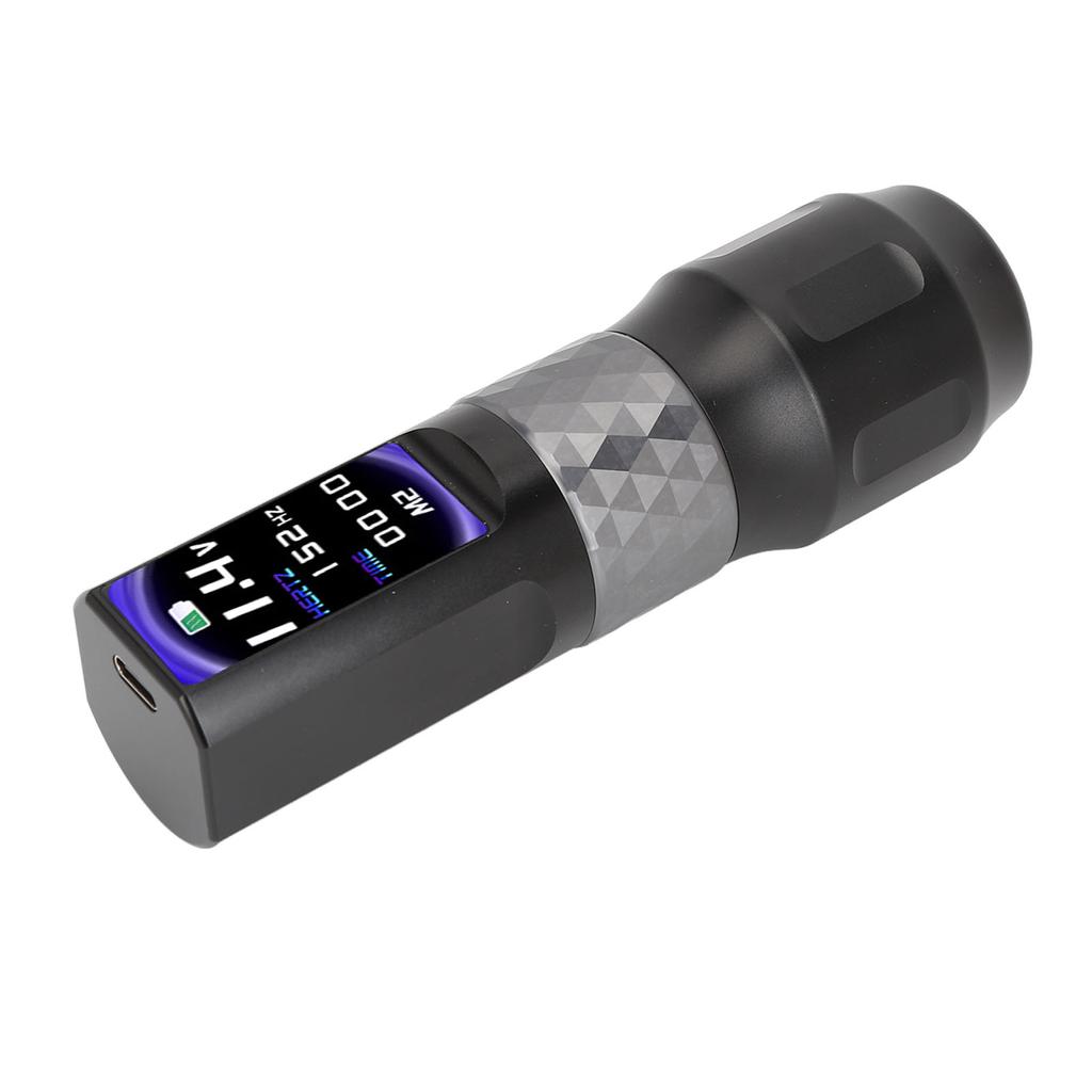 Kit Mașină de Tatuat Wireless Baterie Duală 2000mAh Display Colorat LED Mașină Rotativă de Tatuat Alimentare