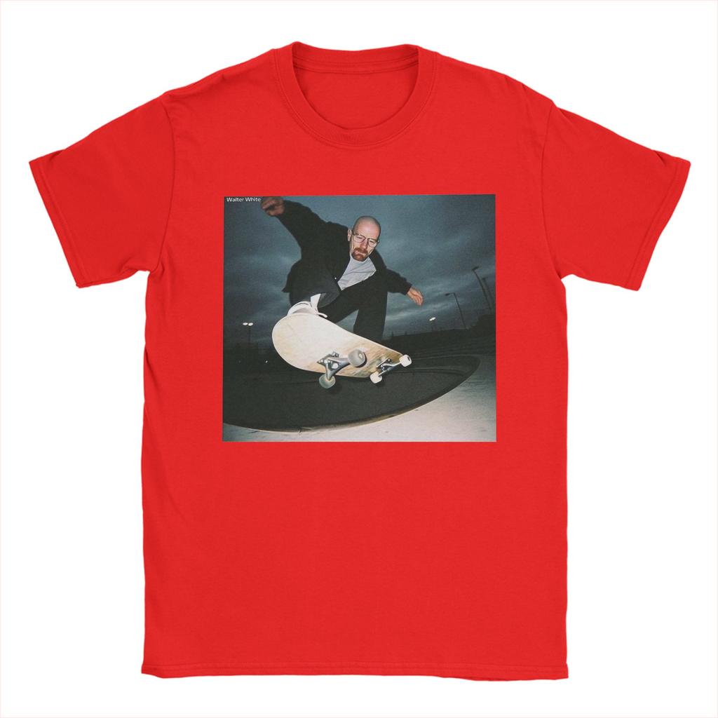 Breaking Bad Heisenberg Pánská trička Walter White Skate Zábava 100% bavlna Tričko Kulatý výstřih Krátký rukáv Trička Topy