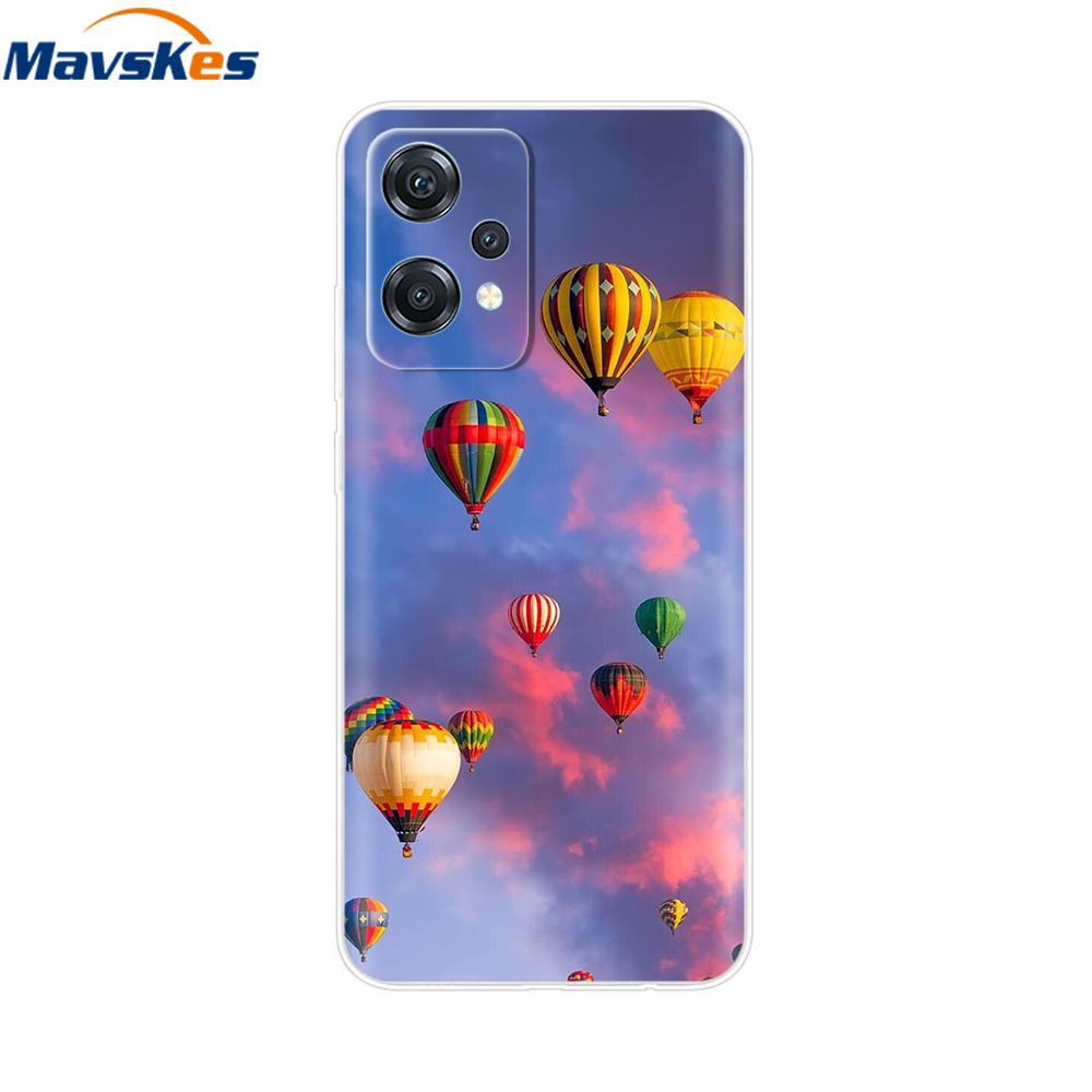 For OnePlus Nord CE 2 Lite 5G Case Cover for OnePlus Nord 2T Marble Transparent Soft Clear Silicone Phone Cases Funda Bumper