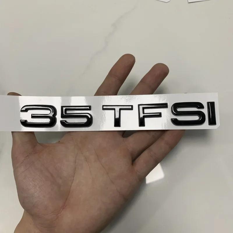 Car Hood Front Grill Badge for A A3 2010-2020 2020-2024 Rear Trunk Emblem Sticker Quattro Sline 35TFSI Replaced Accessories