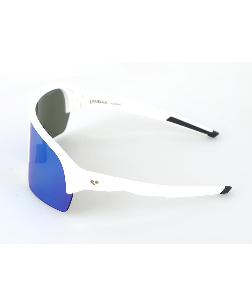 Lodagseu Aurora (Glossy White - Hyper Blue Lens)