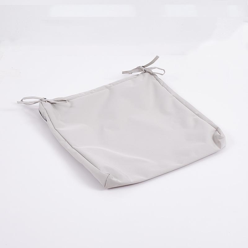 Outdoor Waterproof Cushion Cover, Garden Courtyard Sofa Rattan Chair Seat Pad Replacement, Anti-slip Lace-up Bench Cushion Cover