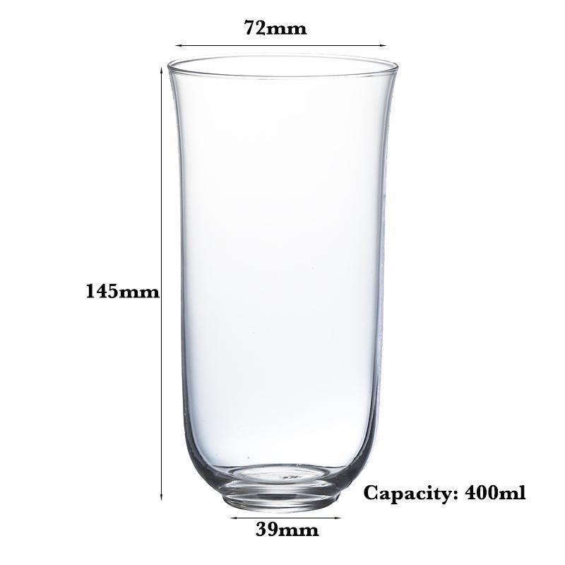 Bleifreies Kreatives Glas Kristall Highball Glas Barzubehör Collins Becher Trinkgläser Für Wasser, Saft, Bier und Cocktail
