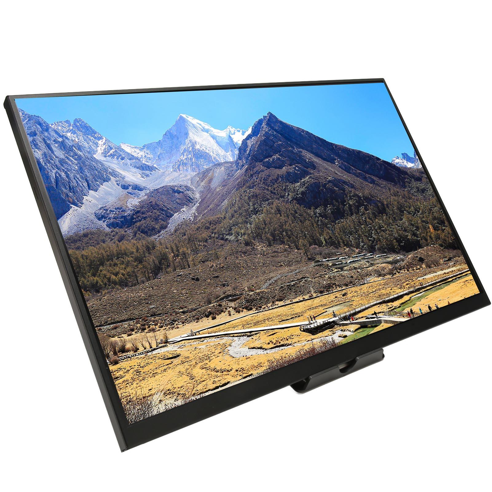 

18-дюймовый монитор 2.5K 144HZ Type C HD мультимедийный интерфейс 3.5 мм двойной динамик настенное крепление портативный EU Plug