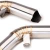 Stainless Steel Mid-Section Exhaust Pipe for Suzuki GSXR600/750 K8-K10