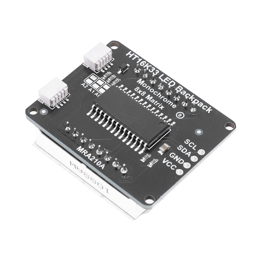 

8x8 HT16K33 LED Dot Matrix DIY Kit 5V MCU LED Display Module Control Module (Білий)