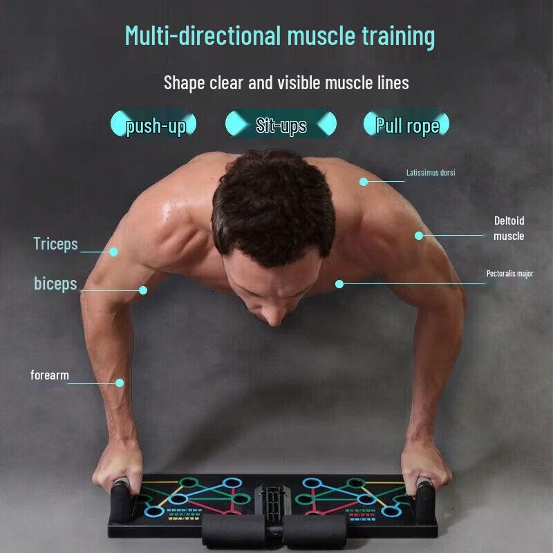 Qiu Qiao German Engineered Multi-functional Push-up Board
