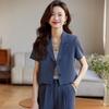 Women's Summer Casual Professional Blazer & Pants Set