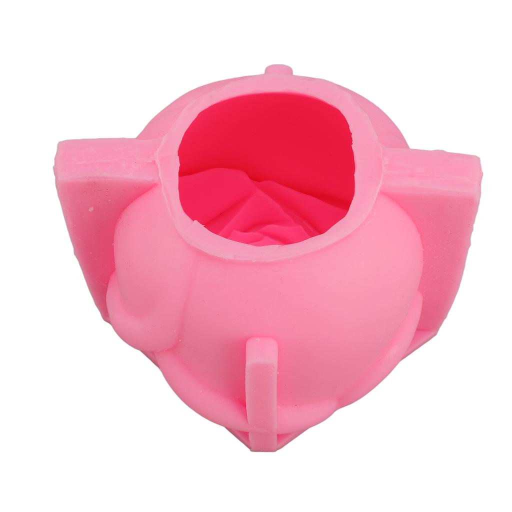 Rosenbox Form 3D Silikon Kerzenhalter Aufbewahrungsbehälter für Harz Schmuck Kleinigkeiten Beton Zement