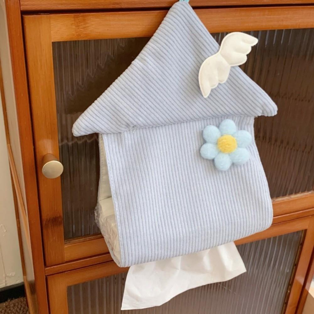 Cloth Toilet Paper Holder Space Saving Bathroom Tissue Dispenser Tissue Roll Hanger  Car Backseat