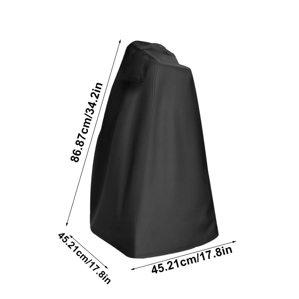 Pressure Washer Dust Cover Electric High Pressure Washer Protective Cover Heavy-Duty Cleaning Machine Protector For Pump Tank чёрный