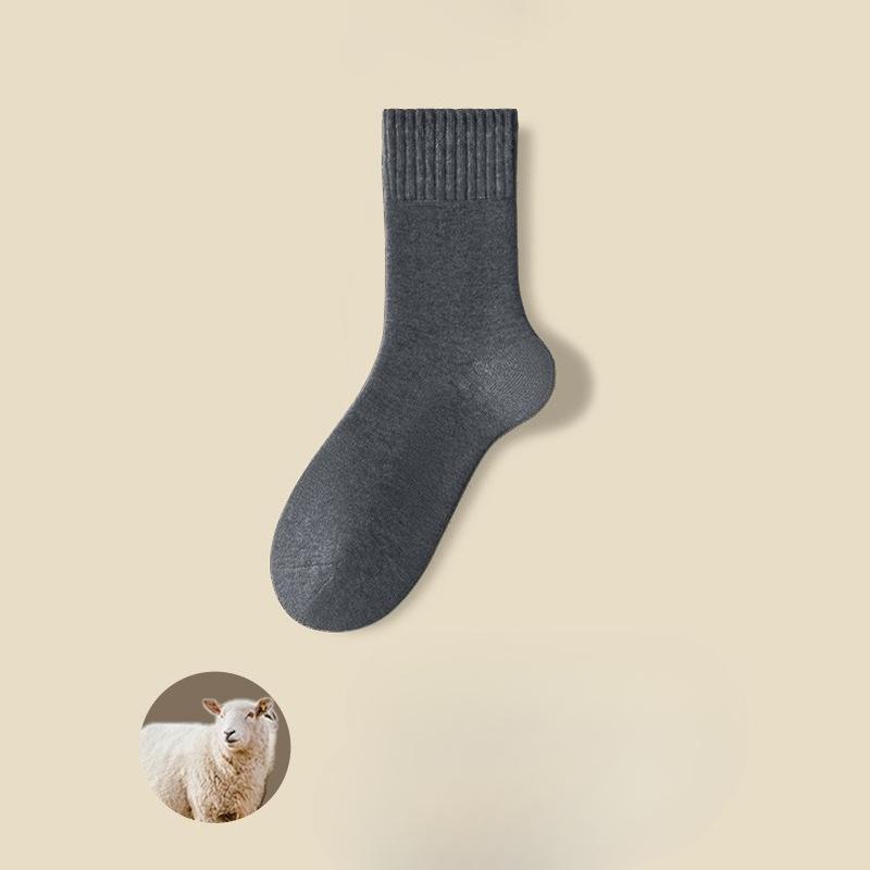 Woolen Socks for Men, Thickened and Warm Sleep Socks for Autumn and Winter, Heat-locking and Non-shedding Cashmere Socks, Thick Socks