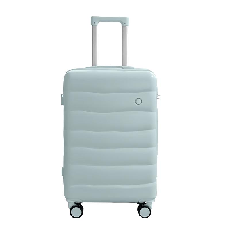 OCEANIA ROO Striped Hardshell Spinner Luggage