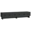 TV Stand In Black 147 X 34.5 X 30 Cm Engineered Wood