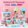 Colorful Modeling Clay Set for Kids - Prizes and Gifts for Kindergarten and Elementary DIY Fun