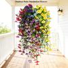 Artificial Flower New Artificial Hanging Flowers and Plants Easter Decoration UV-resistant and Realistic Room Decor Wedding