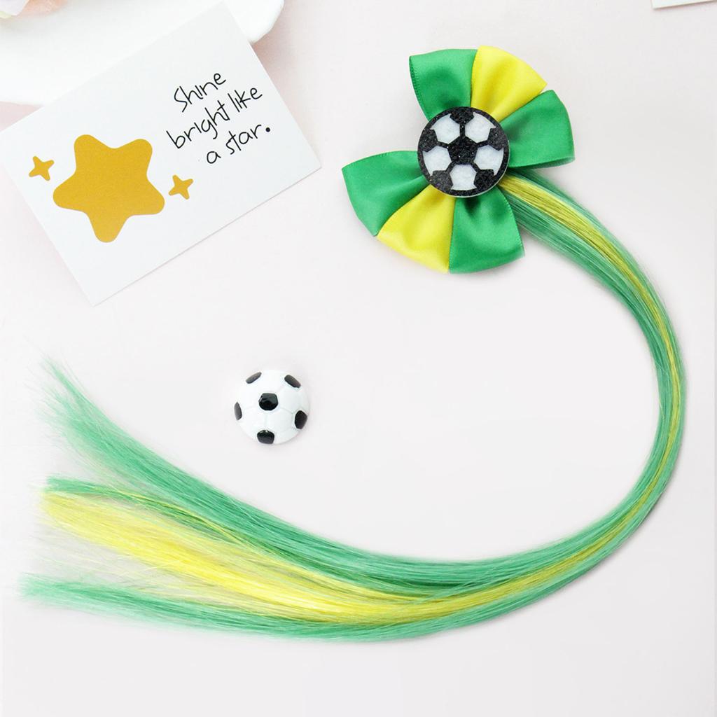 Colorful Themed Headbands, Football Fan Cheering Party Party Festive Bow Hair Accessories