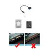 Quickly access a SATA 2.5" SSD or HDD through the USB-A port on a laptop with this SATA to USB cable
