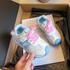 Girls' princess sneakers2026Spring and summer mesh lace running shoes and casual shoes for little girls and older children