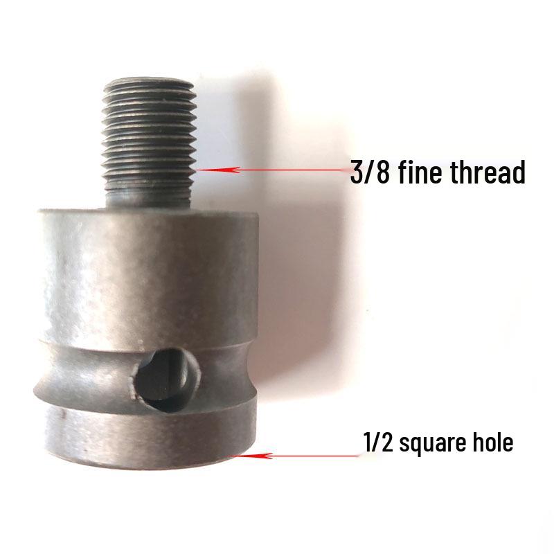 Electric Wrench Drill Chuck Adapter, Woodworking Power Tool Accessory, E18