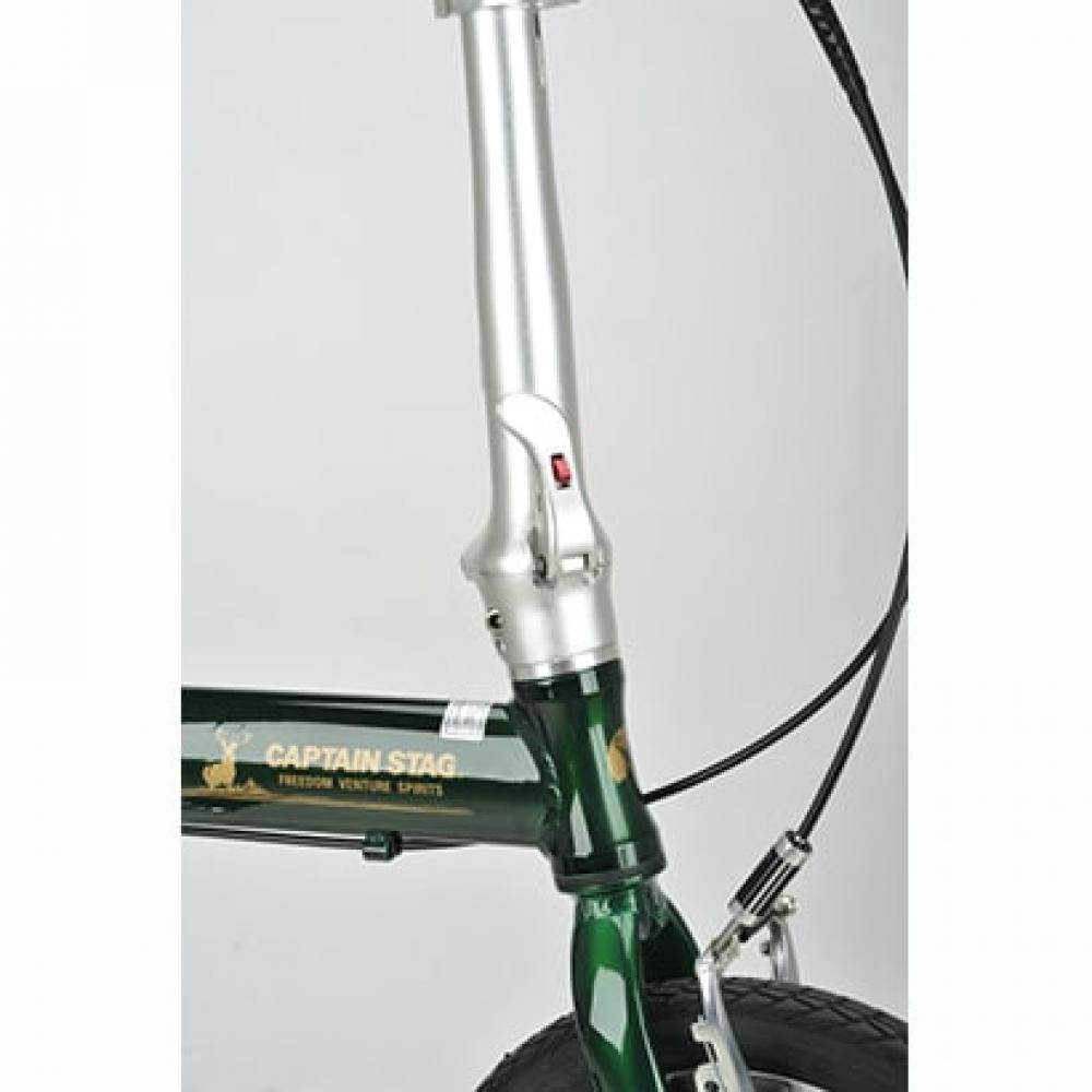 Captain Stag Captain Stag Yg 1412 [folding Bicycle Rewrite Al Fdb141 Green]