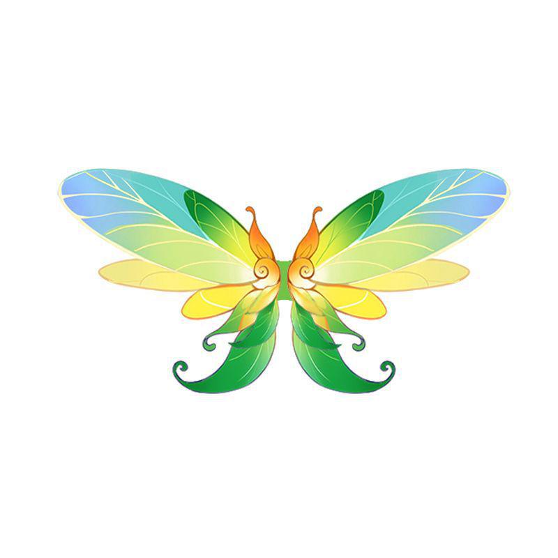 

Forest Elf Princess Luminous Wings Toy - Angelic Fairy Decoration for Kids Single Wing without Light