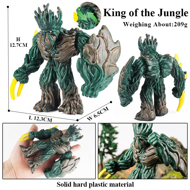 Oenux Phoenix Cerberus Ice Monster Model Cerberus Griffin Dragon Dinosaurs Action Figures Animals Toy Collection Kid Gift