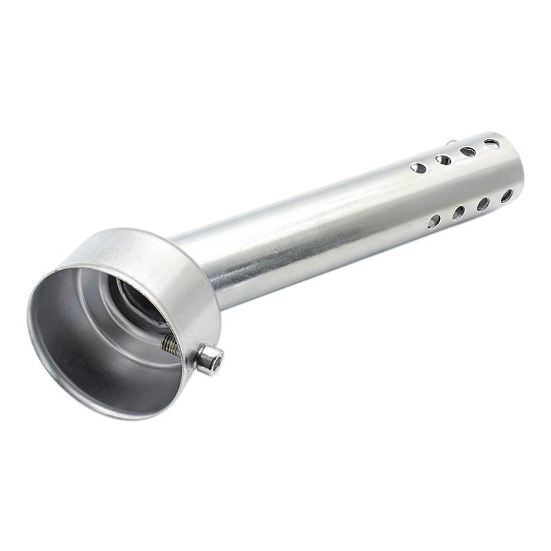 For Nuoxintr Motorcycle Exhaust Muffler Adjustable DB Killer Silencer Noise Sound Eliminator Universal Chrome 48mm